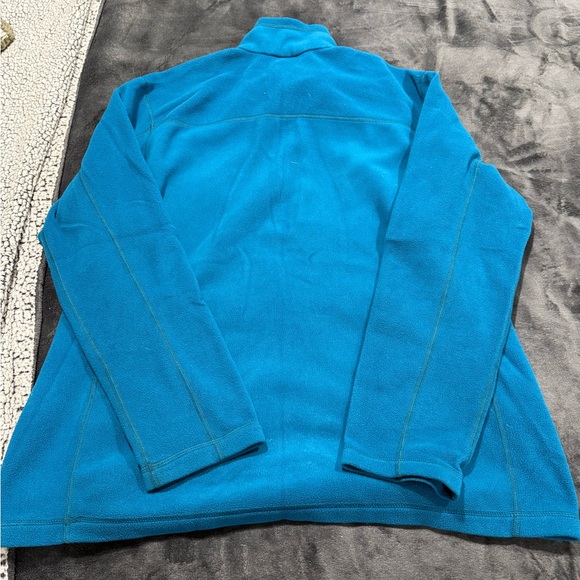 Patagonia Pullover Men's Large Blue Lightweight Fleece Polyester 1/4 Zip* - Picture 5 of 5